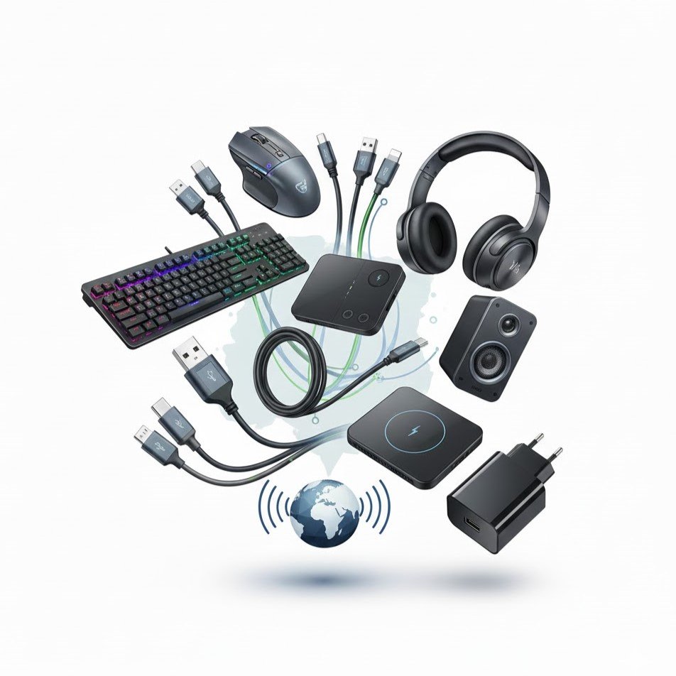 اكسسوارات موبايل وكمبيوتر