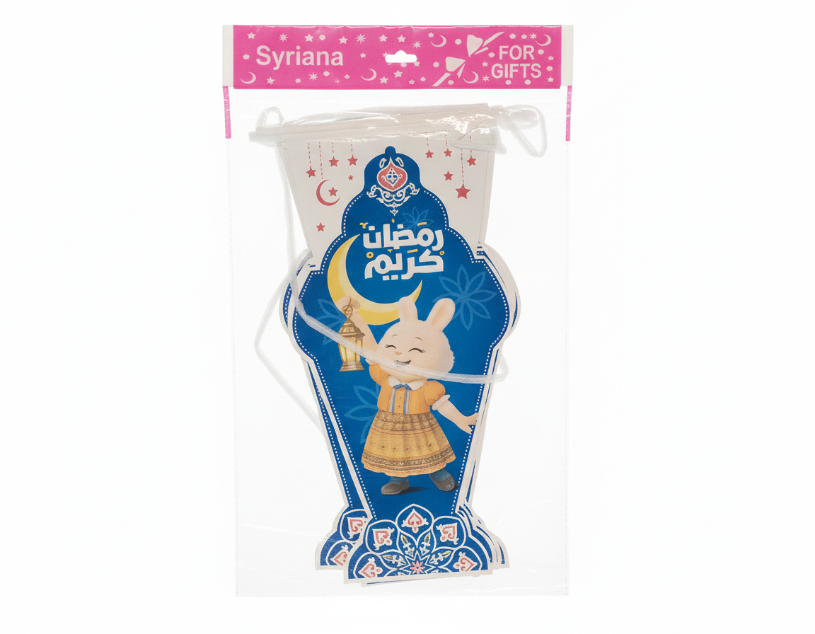 زينة رمضان بشكل فانوس